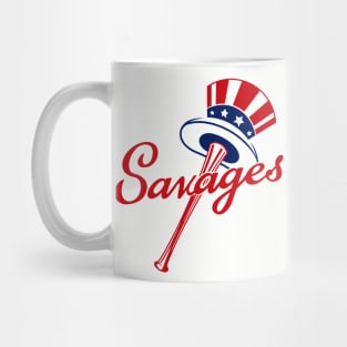 Savages, New York Yankees Baseball Mug